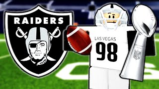 I Rebuilt the LAS VEGAS RAIDERS in Football Fusion 2 [upl. by Nehgem]