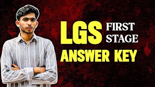 LGS ANSWER KEY ANALYSIS [upl. by Ahsauqram18]