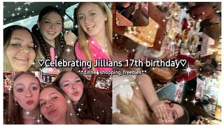 Celebrating Jillians Birthday  Shopping and getting birthday Freebies [upl. by Wordoow]