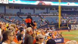 Orioles Home Game Tropicana Field 7th in stretch [upl. by Nordin832]