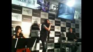 Sayuri Sugawara performs Kimi ga Iru Kara  Final Fantasy XIII Launch Party [upl. by Ael]