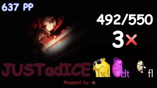 JUSTadICE HDDTFL 492550x 3 miss 637pp [upl. by Attalie]