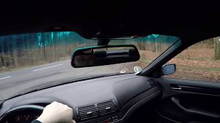 BMW e46 325i driving GOPRO HD POV [upl. by Jamille]