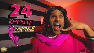 24 KHENTE PHONE parody SONG  Rahim Pardesi [upl. by Sharl51]