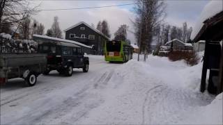 Three rather beautiful wheelspins Mercedes Citaro [upl. by Sirtemed]