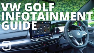 Volkswagen Golf Infotainment Guide 2024  MK85 [upl. by Yecniuq]