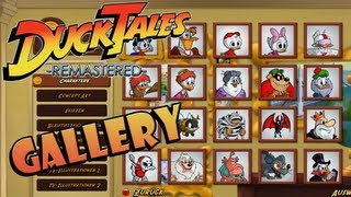 DISNEYS DUCKTALES REMASTERED 🦆 Vollständige GALLERY [upl. by Cyprian]