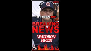 chicagobears FIRED OC SHANE WALDRON [upl. by Jezabelle]