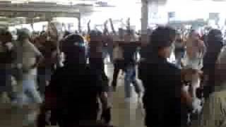 ULTRAS NAPOLETANI A ROMA TERMINI [upl. by Aninep693]