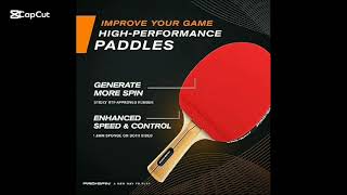 PRO SPIN Ping Pong Paddles [upl. by Nolos631]