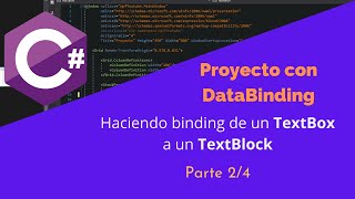 Curso WPF con C  8 Data Binding OneWay Proyecto con Binding 24 [upl. by Eilis]