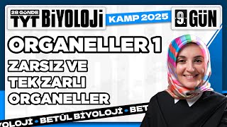 9 Zarsız ve Tek Zarlı Organeller  2025 TYT Biyoloji Kampı 9 Video [upl. by Tlaw497]