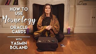 How to use Moonology Oracle Cards  Yasmin Boland [upl. by Leyla]