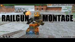 Танки Онлайн Рельса Монтаж  Tanki Online Railgun Montage [upl. by Nerret]