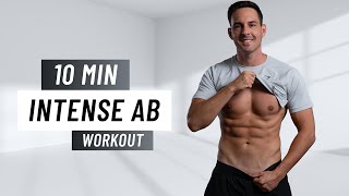 10 MIN INTENSE AB WORKOUT  Six Pack Abs At Home No Equipment [upl. by Lamok337]