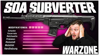 Die NEUE WAFFE in WARZONE ist GEISTESKRANK Beste SOA SUBVERTER Klasse [upl. by Suissac]