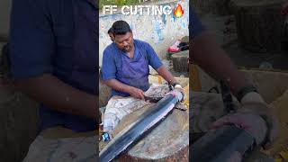 KASIMEDU🔥SPEED SELVAM BIGG ARA KOLA FISH CUTTING VIDEO kasimeduselvam fishcutting youtubeshorts [upl. by Aidnahs]