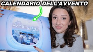 CALENDARIO DELL AVVENTO 2024 DI MAYBELLINE [upl. by Noek]