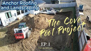 Excavating for a POOL in February [upl. by Iht601]