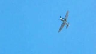 spitfire flyby shooting guns [upl. by Berghoff578]