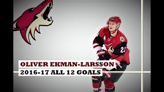 Oliver EkmanLarsson 23 ● ALL 12 Goals 201617 Season HD [upl. by Ewens]