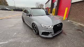 Audi RS3 Stage 2 Nardo Grey [upl. by Adelind]