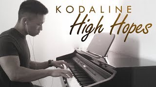 Kodaline  High Hopes piano cover by Ducci [upl. by Bick]