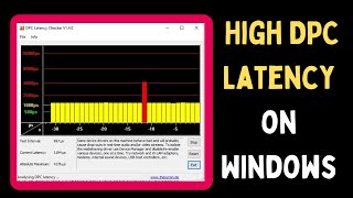 How to Fix High DPC Latency on Windows 11 [upl. by Hoebart]