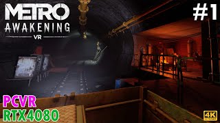 1 Metro AwakeningPC最高画質4K 名作メトロシリーズの最新作が初のVRゲームとして登場！【PCVR】 [upl. by Inahteb]