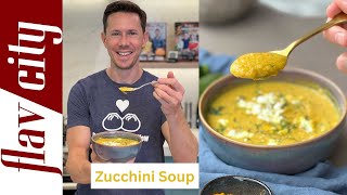 Zucchini Soup  Easy To Make amp Loaded With Veggies [upl. by Ahsital]