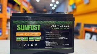 SunFost 12V Lithium Battery STL0128V100AH 128V  100Ah 13kWh [upl. by Aral]