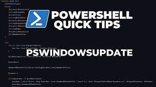 PowerShell Quick Tips  Automate windows updates [upl. by Naujal]