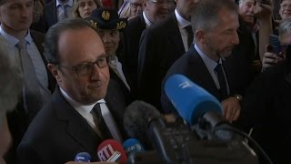 Présidentielle Hollande assure quotne pas être indécisquot [upl. by Ezarras]