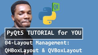 PyQt5 Tutorial 4  Layout Management QHBoxLayout amp QVBoxLayout [upl. by Atiuqam]