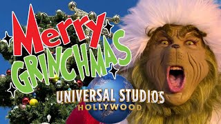 Grinchmas Is Here Christmas Time At Universal Studios Hollywood 2023 [upl. by Akinak91]