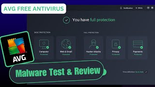 AVG Free Antivirus Full review with Malware Test [upl. by Ladnyk]