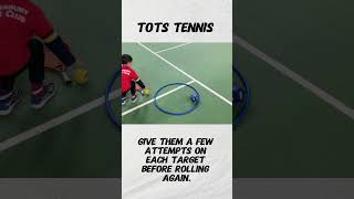 TOTS TENNIS DEVELOPING COOPERATIVE PLAY totstennis minitennis toddlers [upl. by Gem]