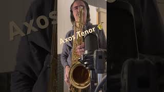 Max Ionata on Axos Tenor Saxophone by Selmer playing Pensativa [upl. by Akirdnas]