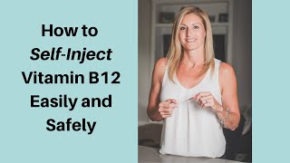 How To SelfInject B12 [upl. by Hillari]