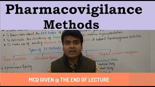 Pharmacovigilance Methods  Classification of Pharmacovigilance Methods  Pharmacovigilance notes [upl. by Vally]