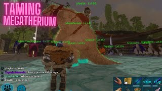 Taming Megatherium in ark mobile in🙈🙈🙈 [upl. by Oxley922]