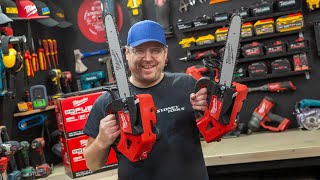 NEW Milwaukee M18 FUEL Top Handle Chainsaws M18FTCHS12 amp M18FTCHS14 [upl. by Fernand408]