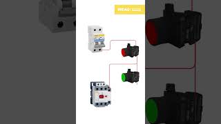 AC CONTACTOR Interlocking Circuit Got It in 5 Seconds Animated Diagram！ [upl. by Treb]