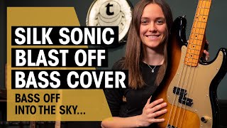 Silk Sonic  Blast Off  Bass Cover  Julia Hofer  Thomann [upl. by Amiarom]