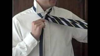 How to Tie a Half Windsor Knot  Art of Manliness [upl. by Irtimd]