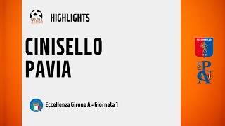 HIGHLIGHTS Eccellenza Girone A 2425  Day 1  CiniselloPavia [upl. by Asaret]