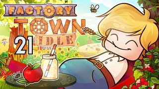 GURME MUTFAĞI ÖĞRENDİK FACTORY TOWN İDLE 21 BÖLÜM TÜRKÇE GAMEPLAY [upl. by Atihcnoc]