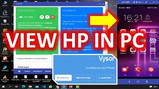 Manampilkan Layar HP ke PC Laptop dengan Vysor [upl. by Robbin723]