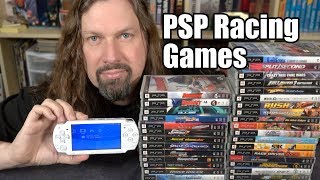 35 Sony PSP Racing Games  GamePlay Footage [upl. by Savihc965]