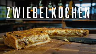 Zwiebelkuchen mit Quarkteig – Kochen im Tal [upl. by Lamar]